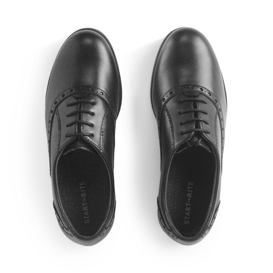 Start Rite - Hermione - Black Leather - School Shoes