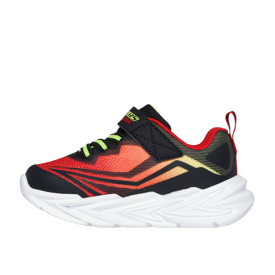 Skechers - S Lights - Flex Glow Ultra - Black/Red - Trainers