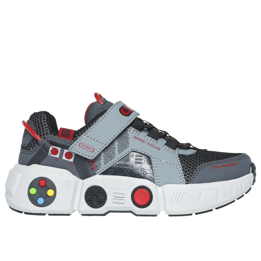 Skechers - Gametronix  - Grey/Multi - Trainers