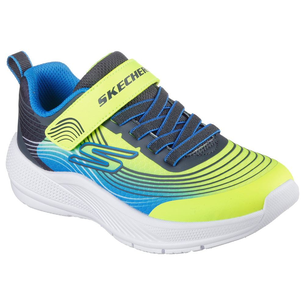Skechers - Microspec Advance - Yellow/Blue - Trainers