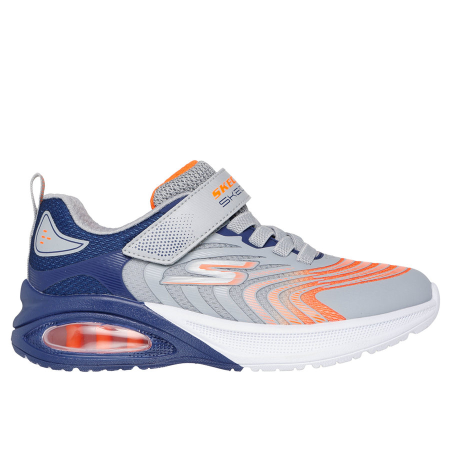 Skechers - Microspec Max Advance  - Grey/Navy - Trainers