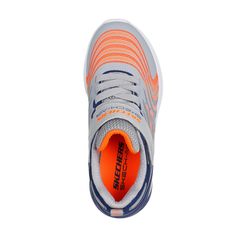 Skechers - Microspec Max Advance  - Grey/Navy - Trainers