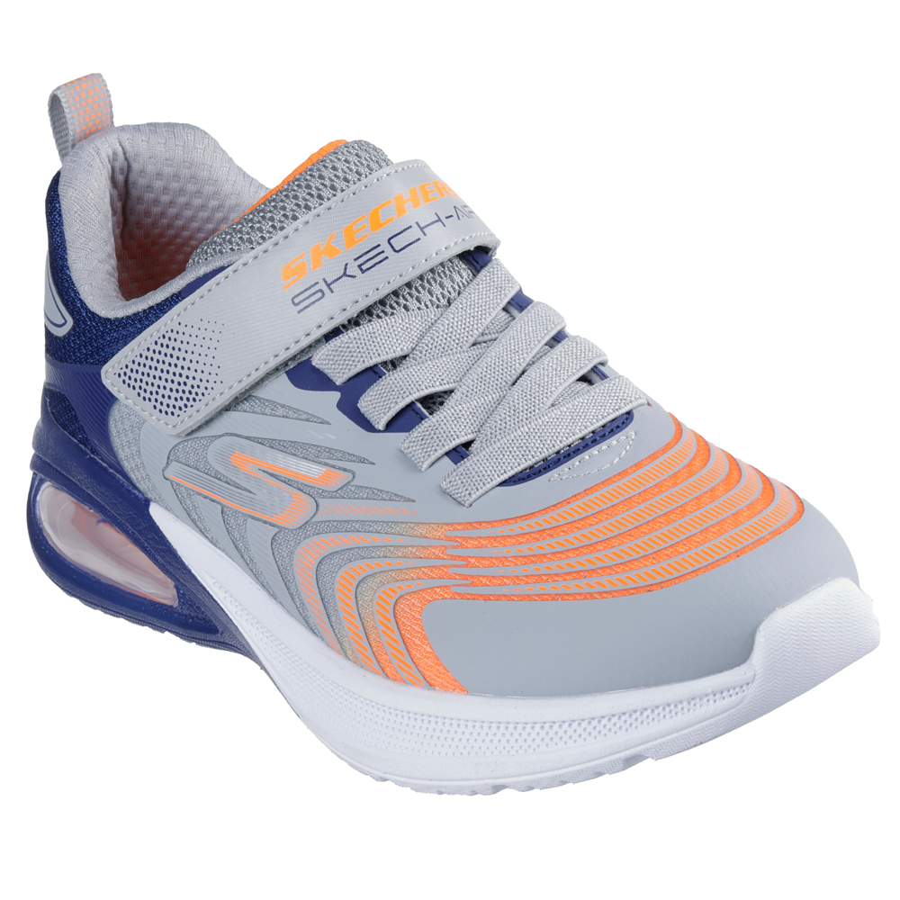 Skechers - Microspec Max Advance  - Grey/Navy - Trainers