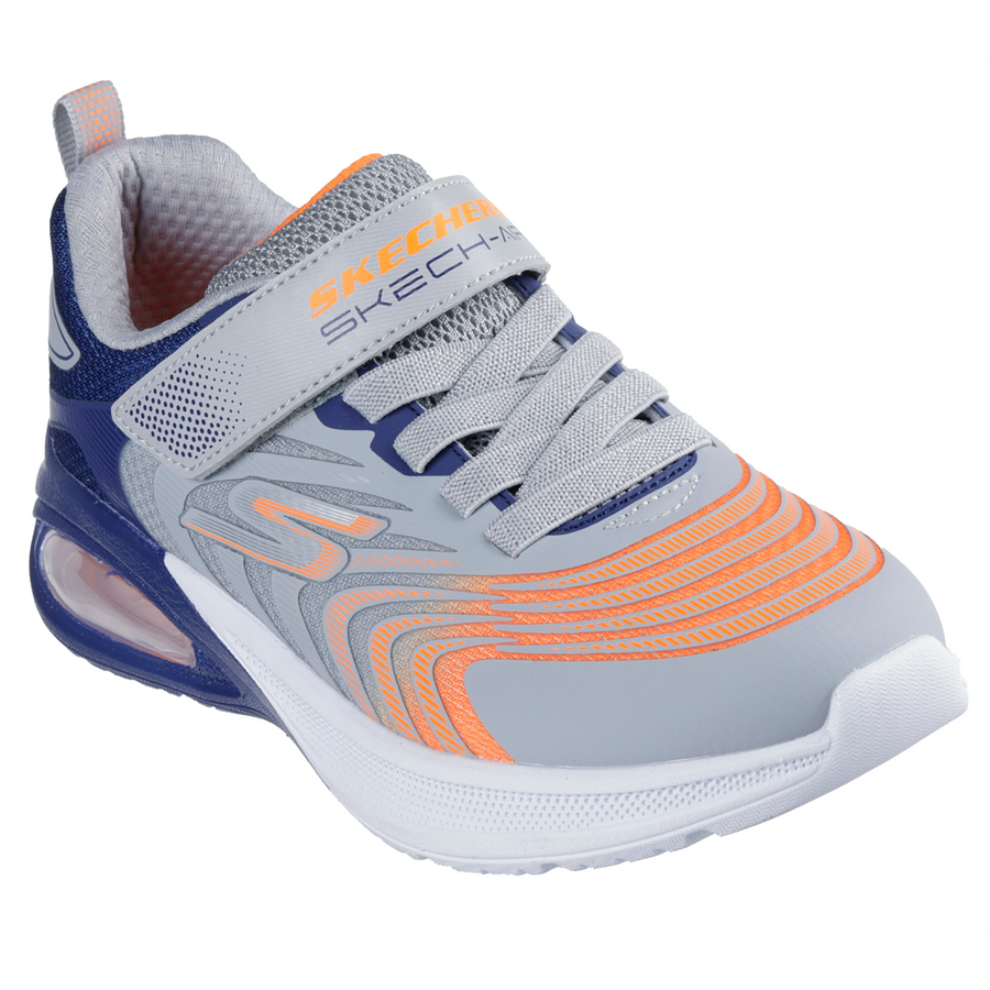 Skechers - Microspec Max Advance  - Grey/Navy - Trainers