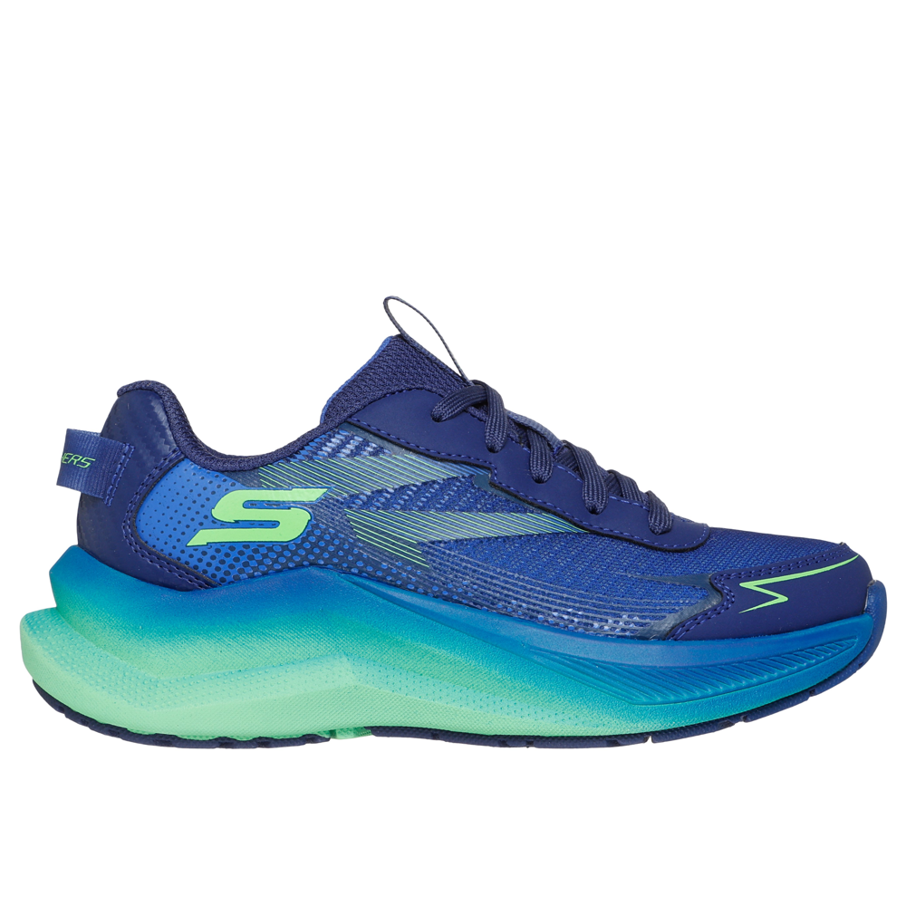 Skechers - Max Cushioning Ascender - Stable Pacer - Navy/Lime - Trainers
