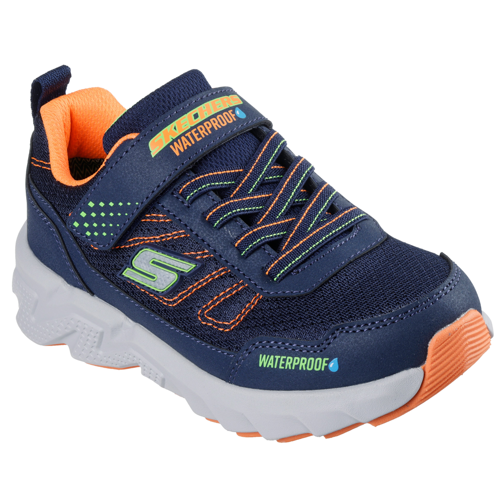 Skechers - Elite Sport Tread - Aquavek - Navy/Orange - Trainers