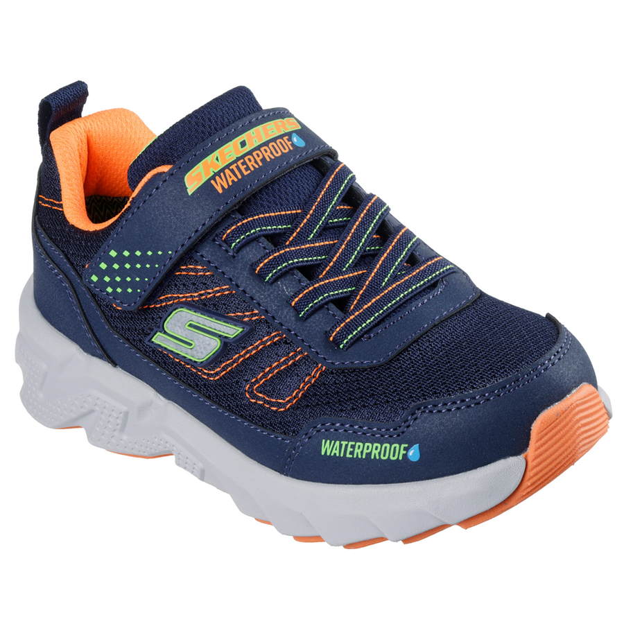 Skechers - Elite Sport Tread - Aquavek - Navy/Orange - Trainers