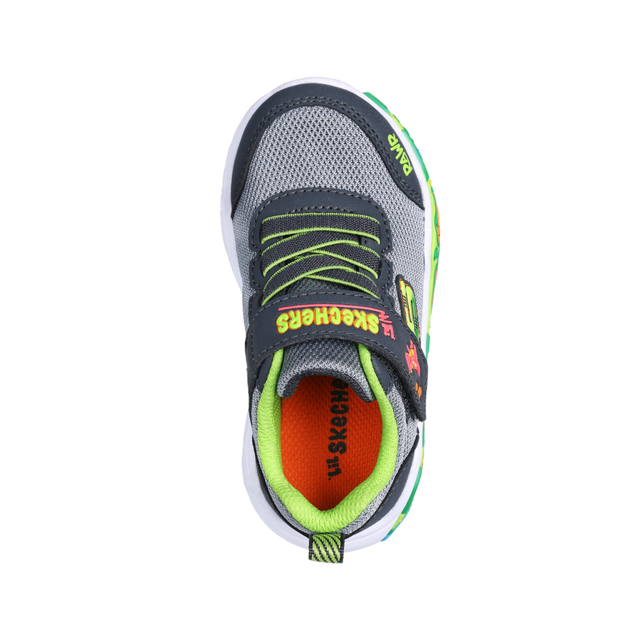 Skechers - Play Scene - Charcoal/Lime - Trainers