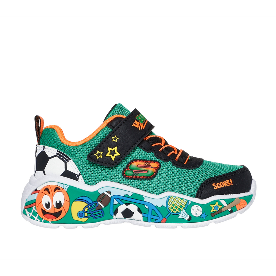 Skechers - Play Scene - Green/Multi - Trainers