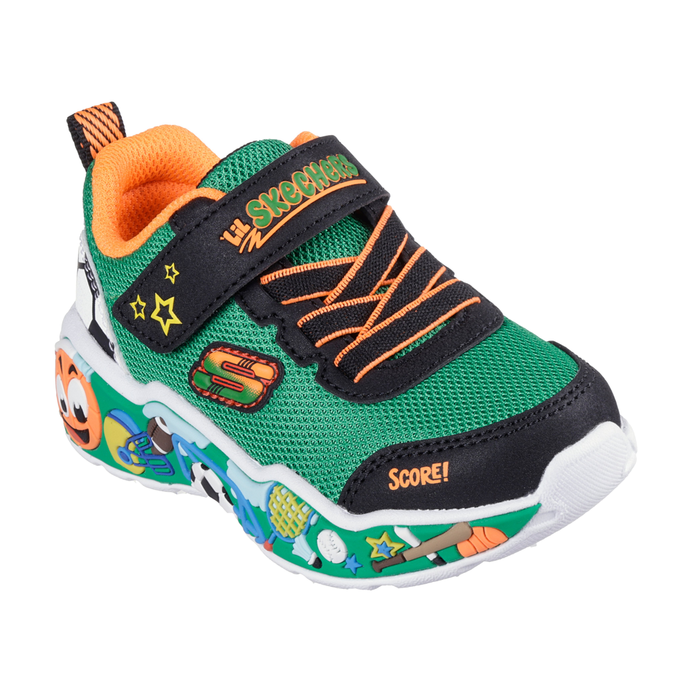 Skechers - Play Scene - Green/Multi - Trainers