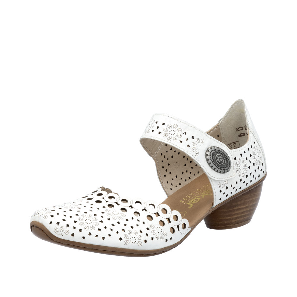 Rieker - 43753-80 - White - Sandals