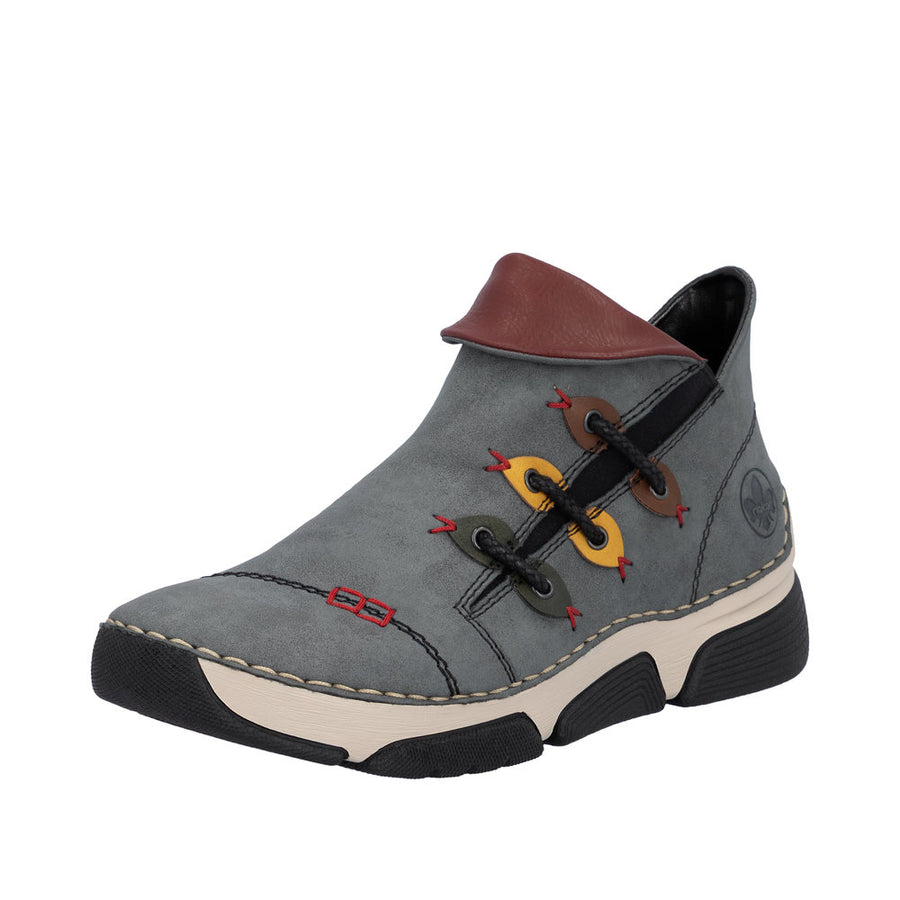 Rieker - 45983-14 - Jeans/Forest/Honig/Brandy/Wine - Boots