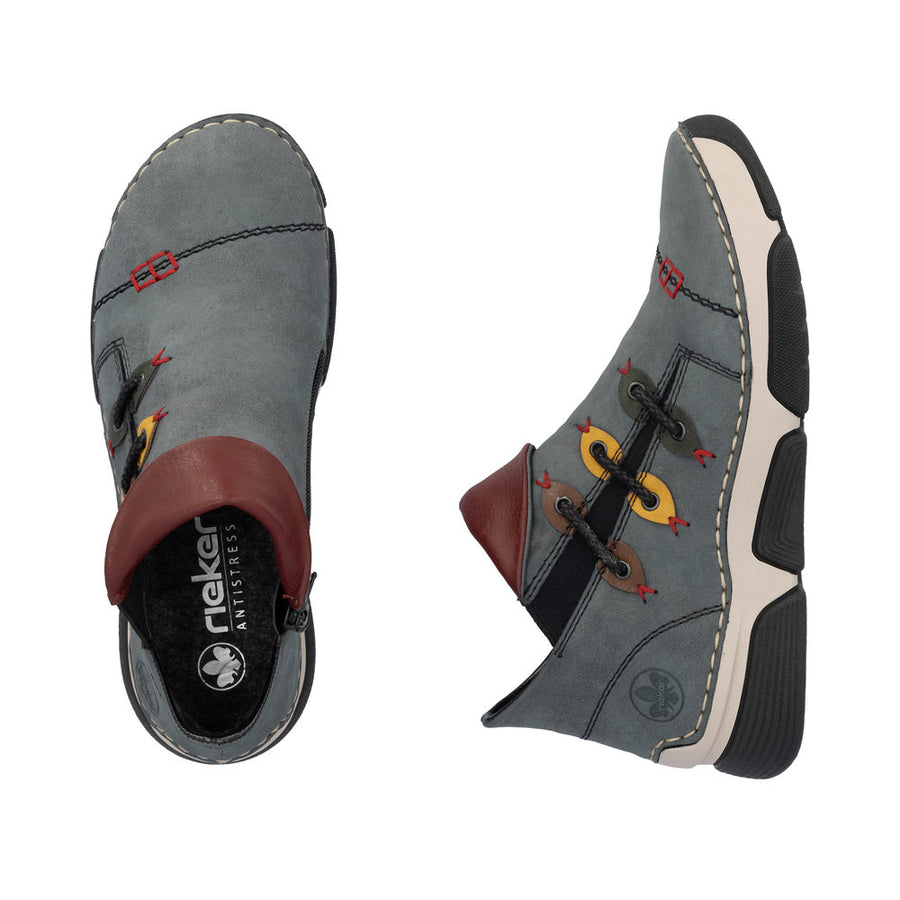 Rieker - 45983-14 - Jeans/Forest/Honig/Brandy/Wine - Boots