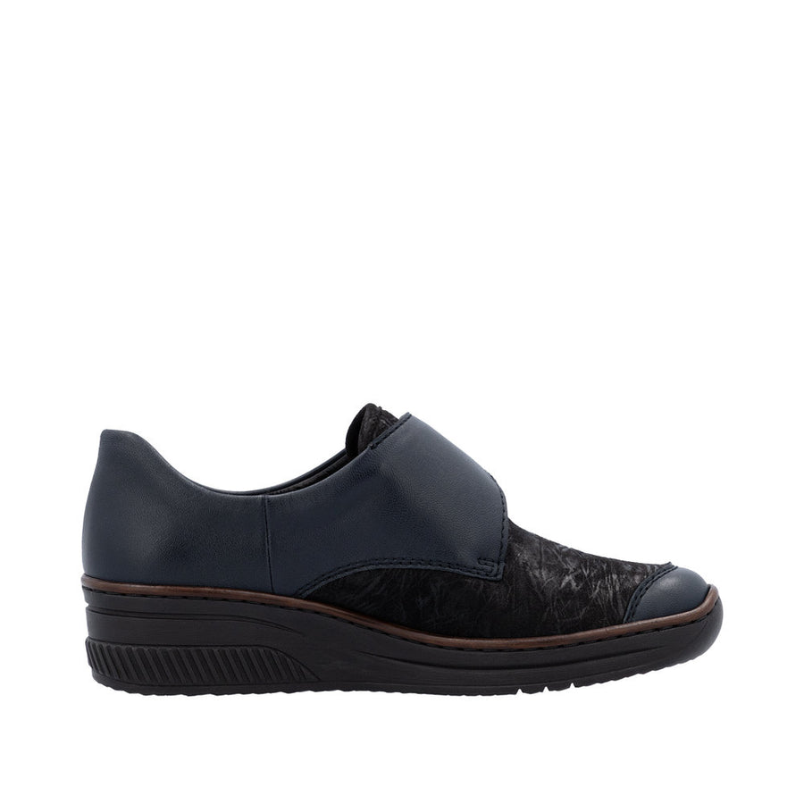 Rieker - 487C0-15 - Pazifik/Schwarz/Black - Shoes