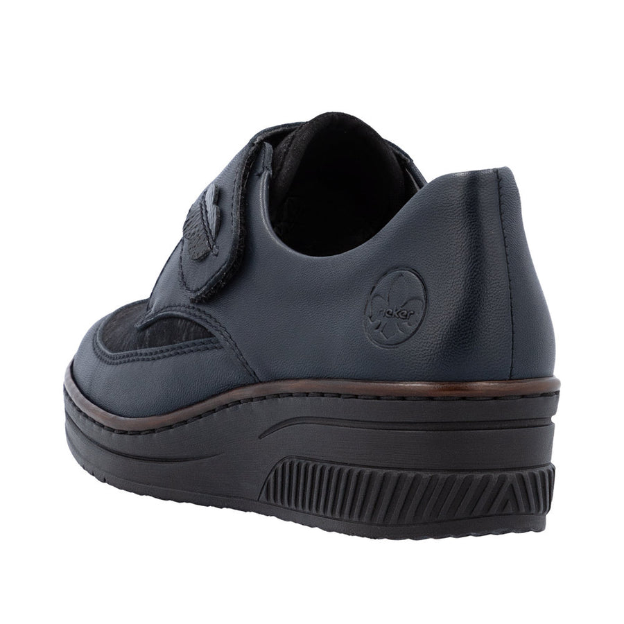 Rieker - 487C0-15 - Pazifik/Schwarz/Black - Shoes