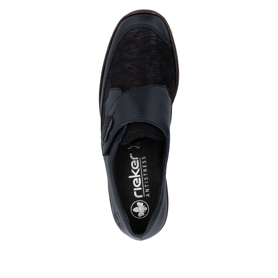 Rieker - 487C0-15 - Pazifik/Schwarz/Black - Shoes