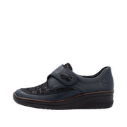 Rieker - 487C0-15 - Pazifik/Schwarz/Black - Shoes