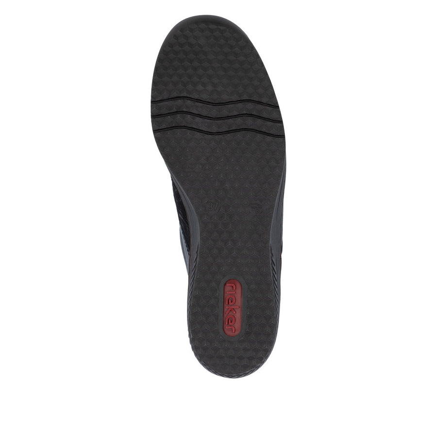 Rieker - 487C0-15 - Pazifik/Schwarz/Black - Shoes