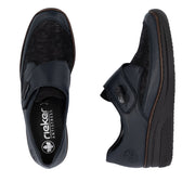 Rieker - 487C0-15 - Pazifik/Schwarz/Black - Shoes