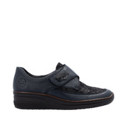 Rieker - 487C0-15 - Pazifik/Schwarz/Black - Shoes