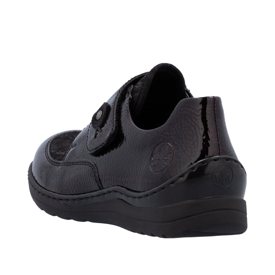 Rieker - 48951-35 - Bordeaux/Schwarz - Shoes