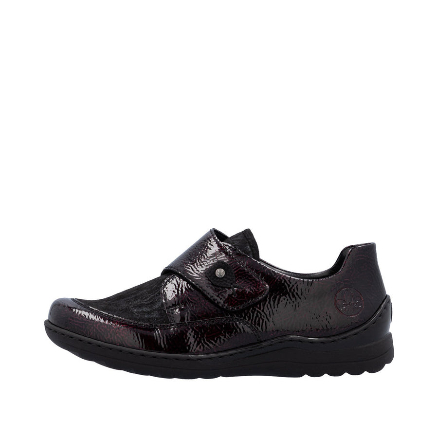 Rieker - 48951-35 - Bordeaux/Schwarz - Shoes