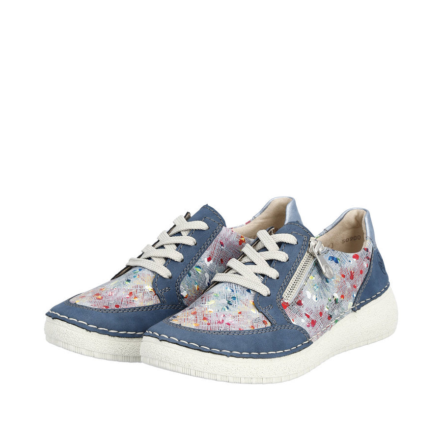 Rieker - 50900-90 - Blue Multi - Shoes