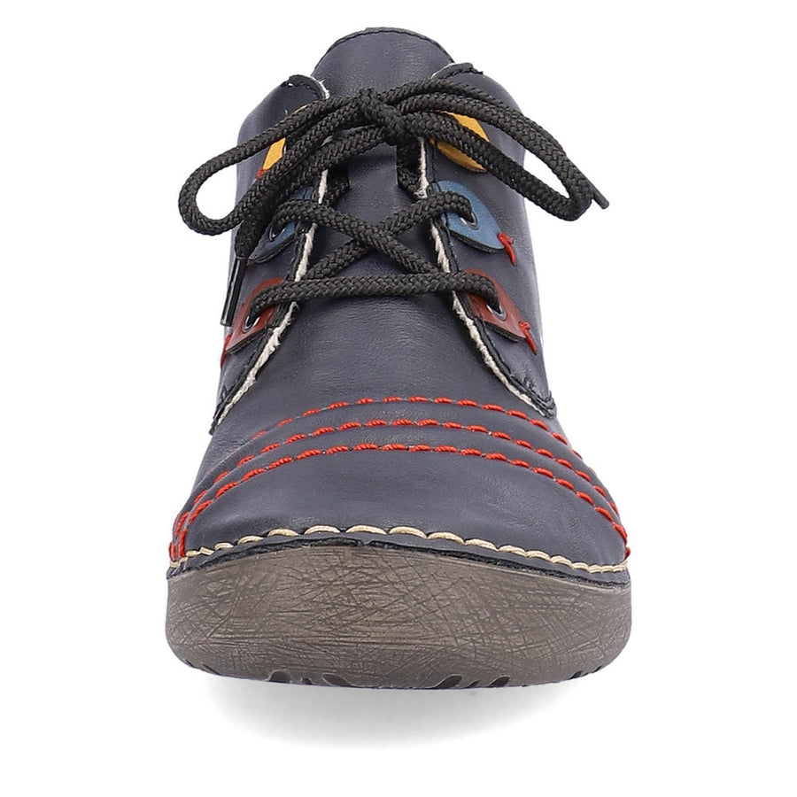 Rieker - 52509-14 - Ozean/Wine/Royal - Shoes