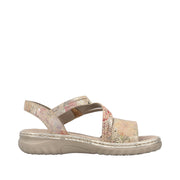 Rieker - 60464-90 - Beige-Multi/Muschel - Sandals