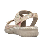 Rieker - 60464-90 - Beige-Multi/Muschel - Sandals