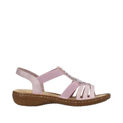 Rieker - 60801-30 - Pink - Sandals