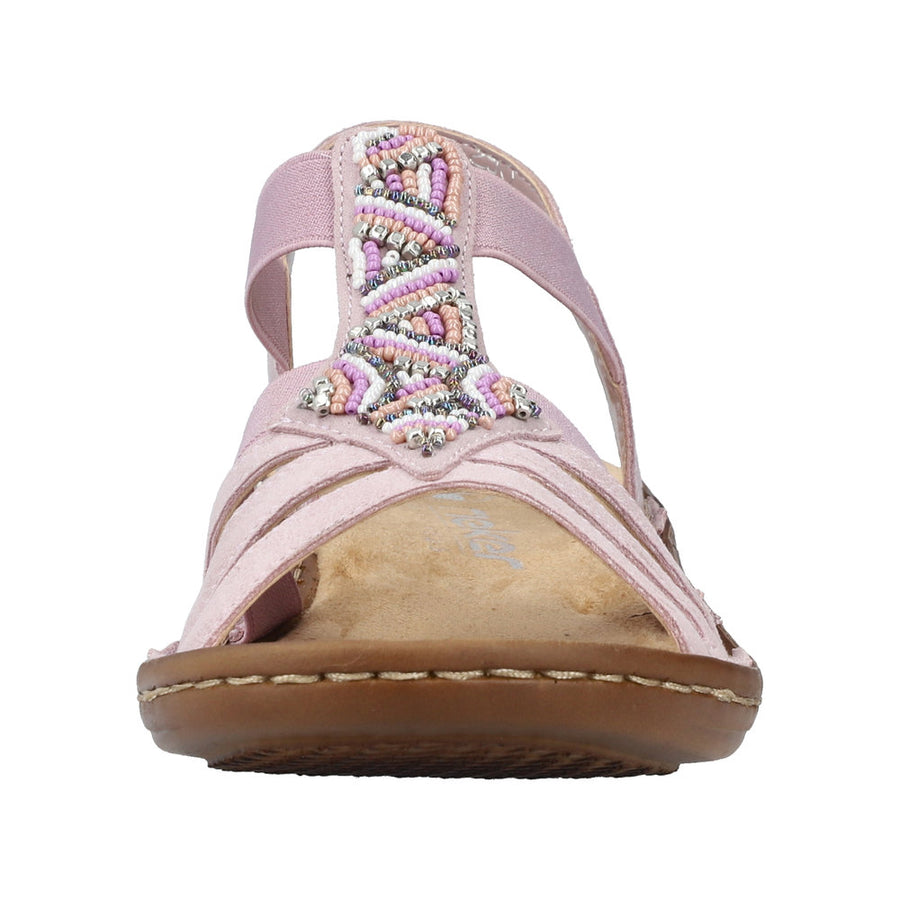 Rieker - 60801-30 - Pink - Sandals