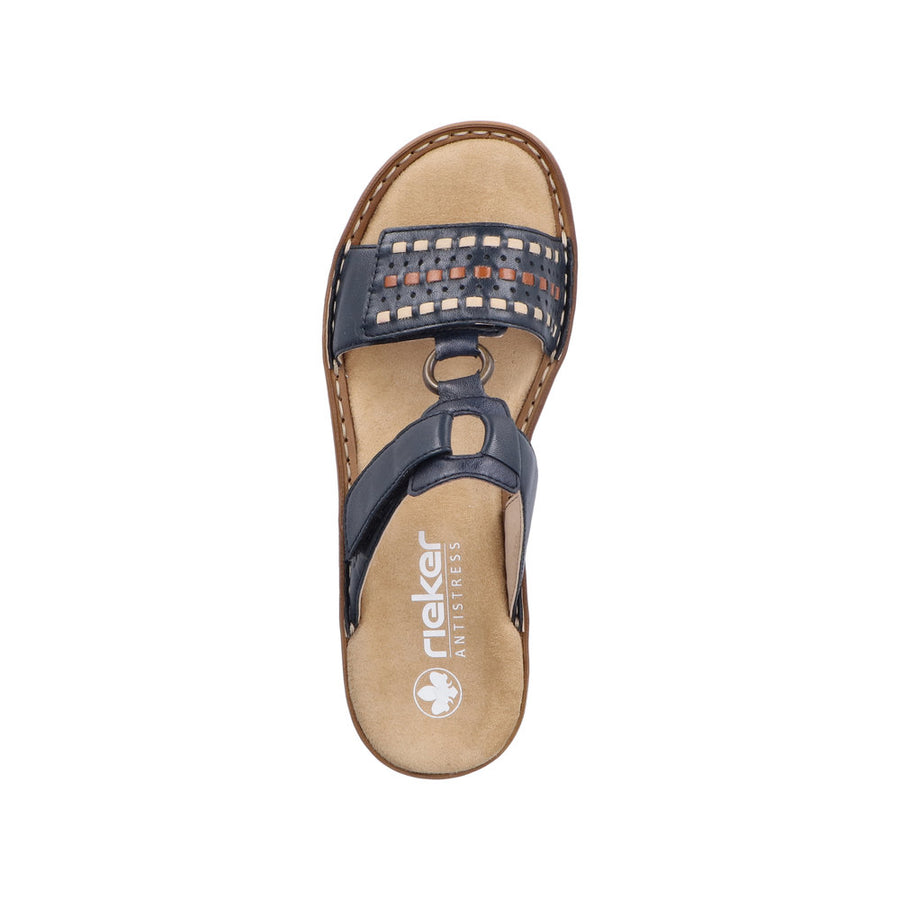 Rieker - 60842-14 - Navy - Sandals