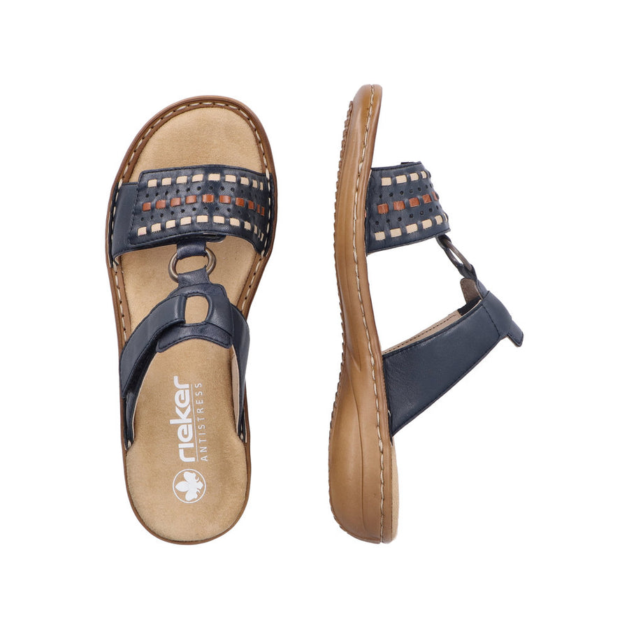 Rieker - 60842-14 - Navy - Sandals