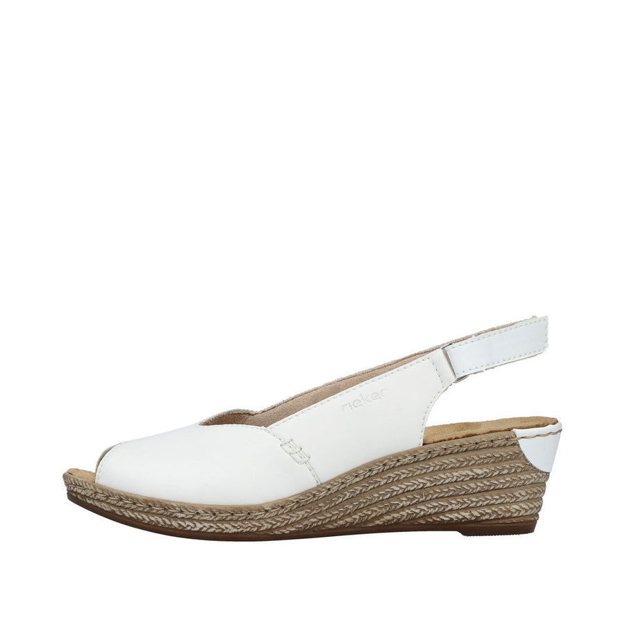 Rieker - 62462-80 - Weiss - Sandals