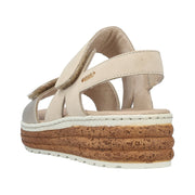 Rieker - 62761-90 - Palegold/Muschel - Sandals