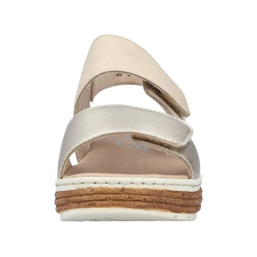 Rieker - 62761-90 - Palegold/Muschel - Sandals