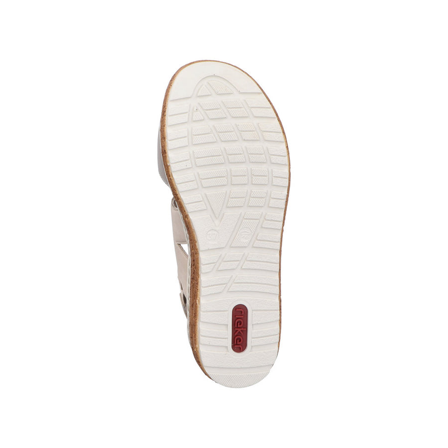 Rieker - 62761-90 - Palegold/Muschel - Sandals