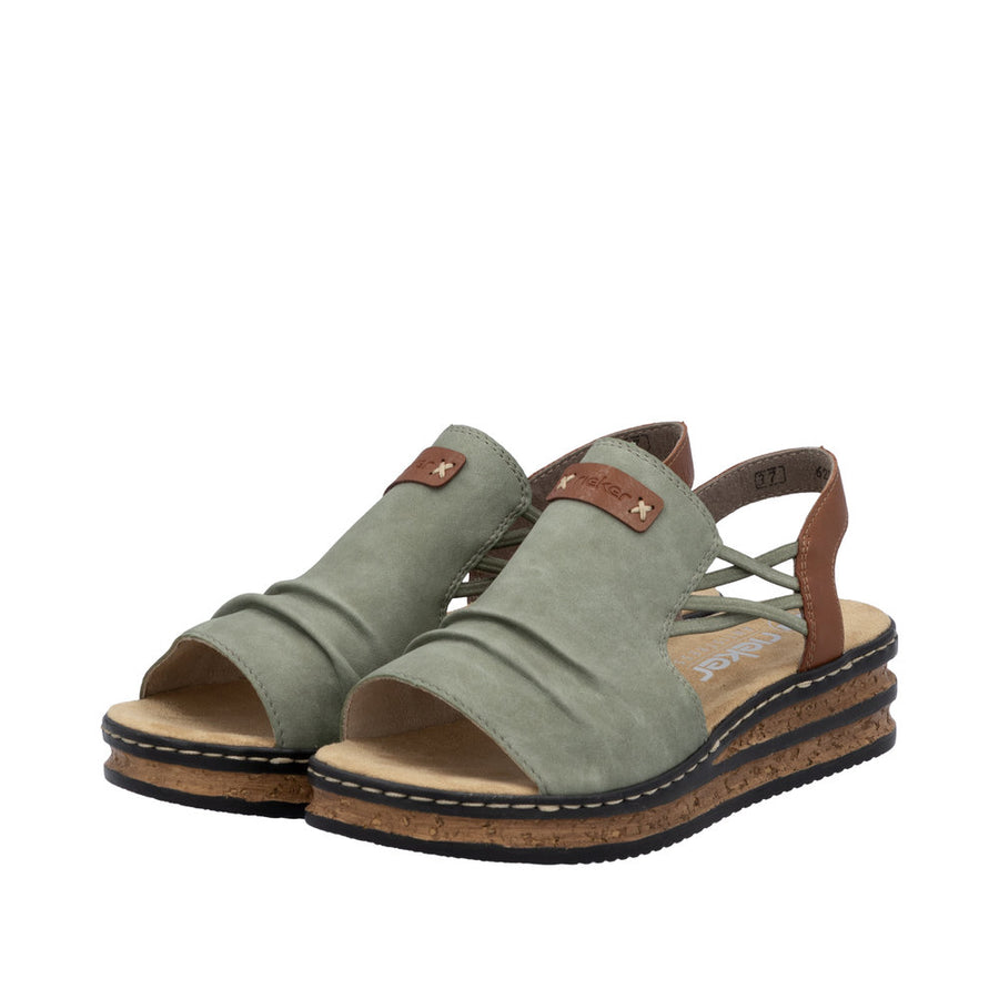 Rieker - 62962-52 - Schif/Cayenne - Sandals
