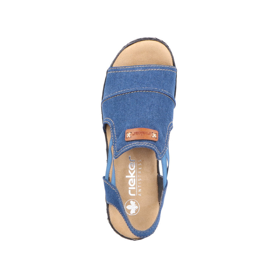 Rieker - 62982-12 - Blue - Sandals