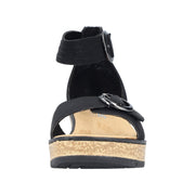 Rieker - 63780-00 - Black - Sandals