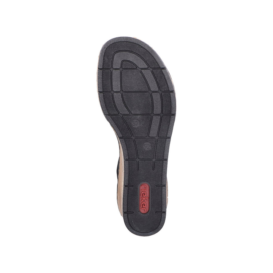 Rieker - 63780-00 - Black - Sandals