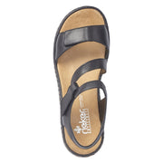 Rieker - 659C7-00 - Black - Sandals