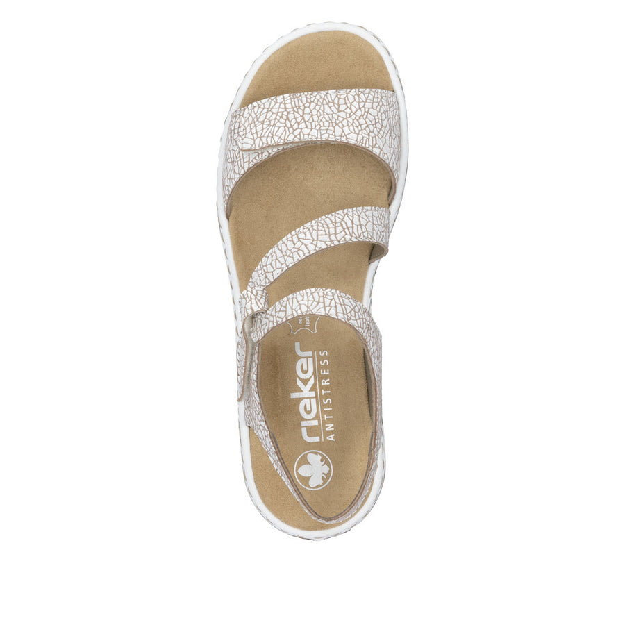 Rieker - 659C7-81 - White - Sandals