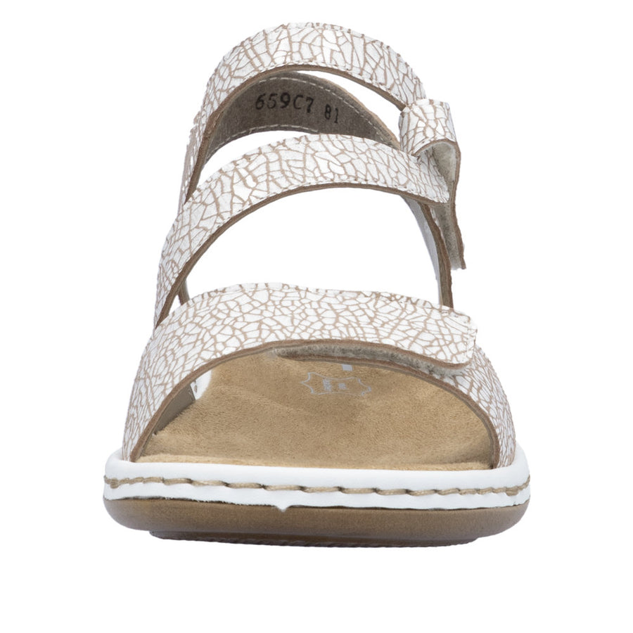 Rieker - 659C7-81 - White - Sandals