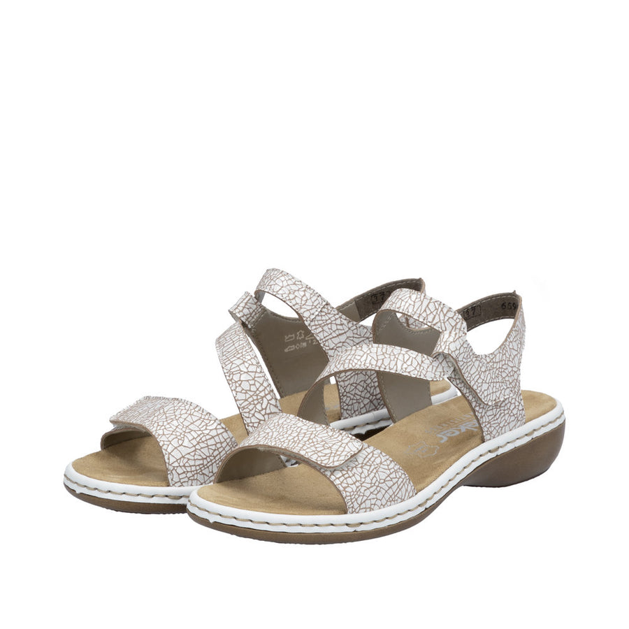 Rieker - 659C7-81 - White - Sandals