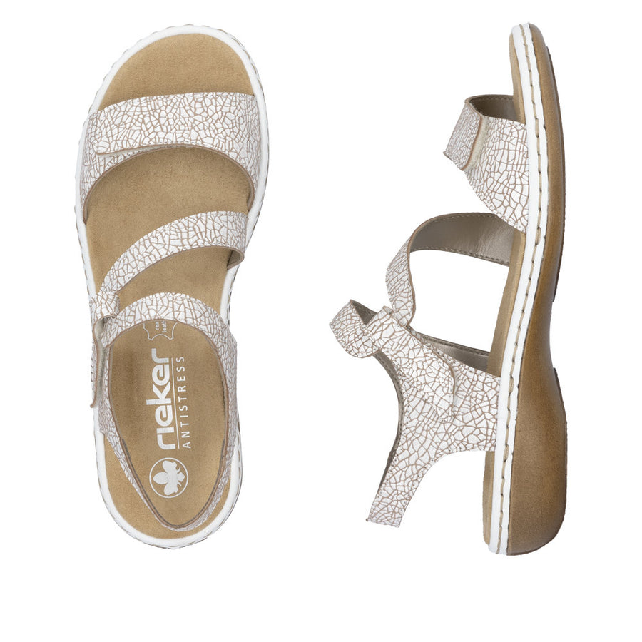Rieker - 659C7-81 - White - Sandals