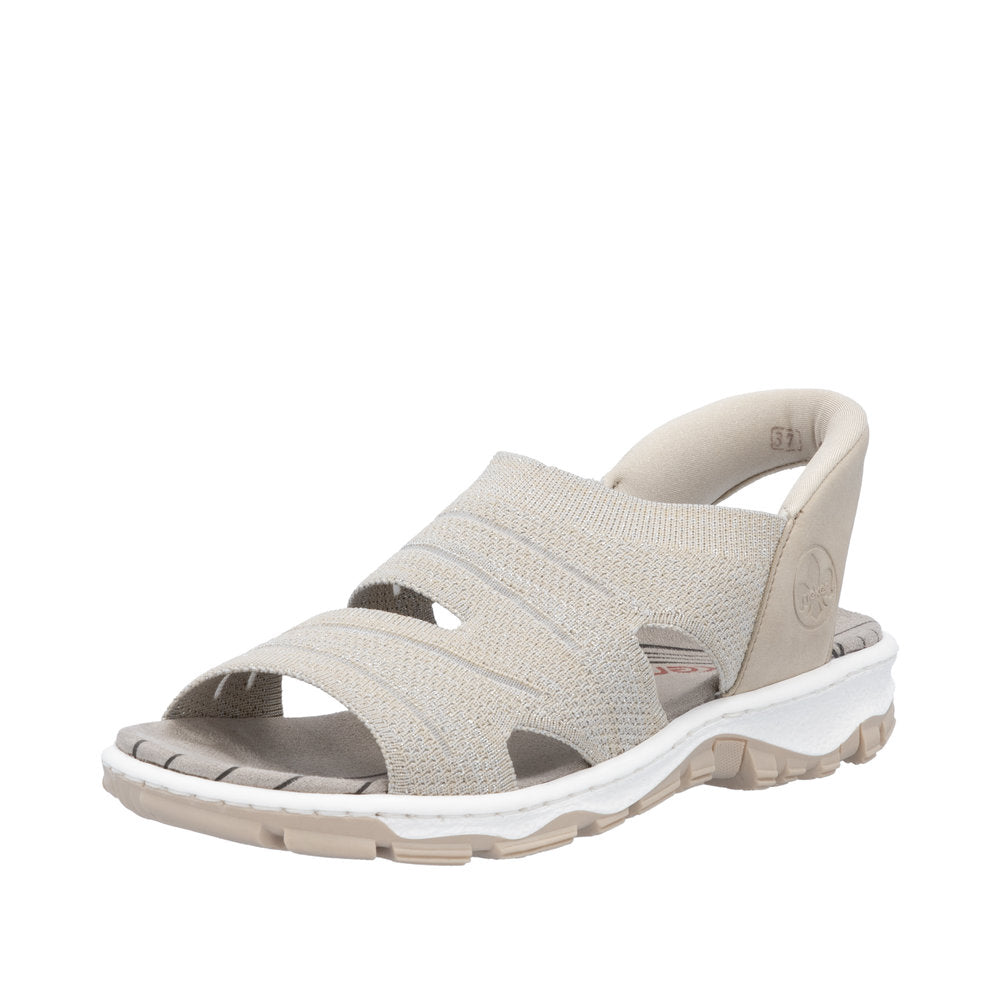 Rieker - 68895-64 - Stone/Ginger - Sandals