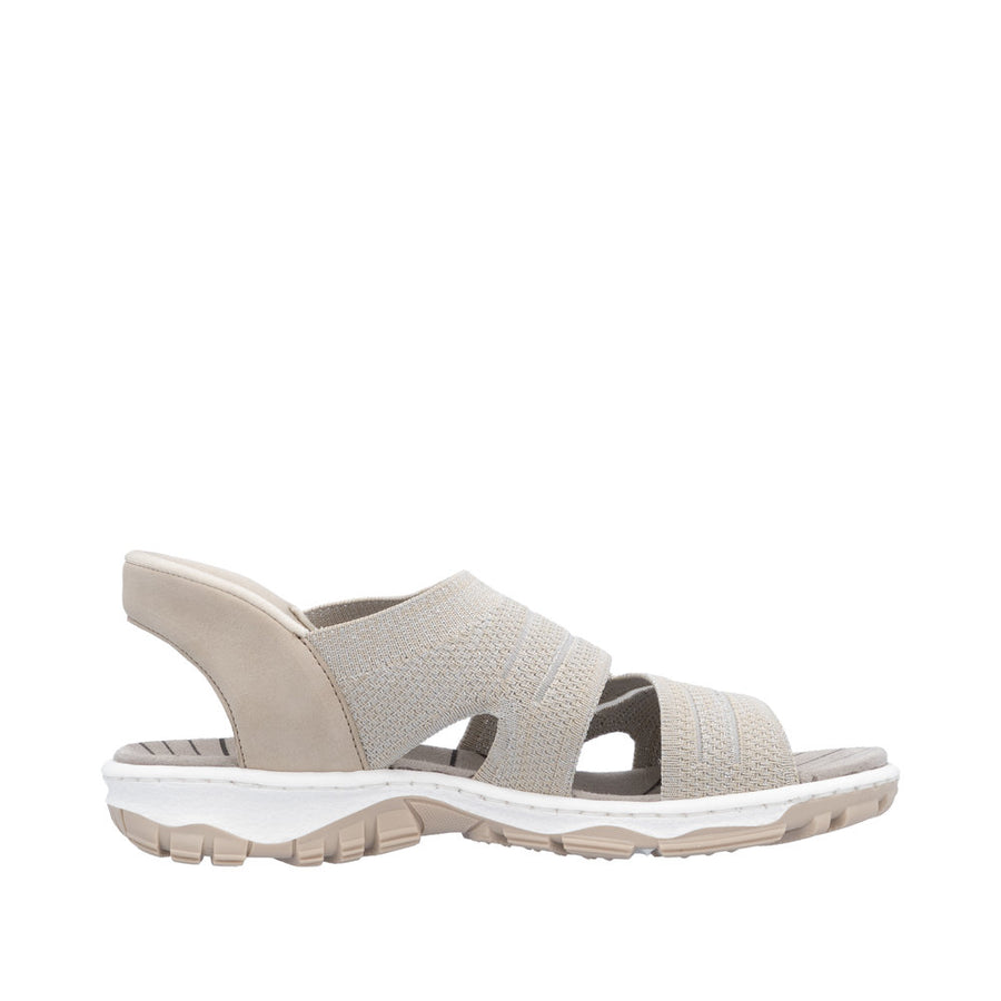 Rieker - 68895-64 - Stone/Ginger - Sandals