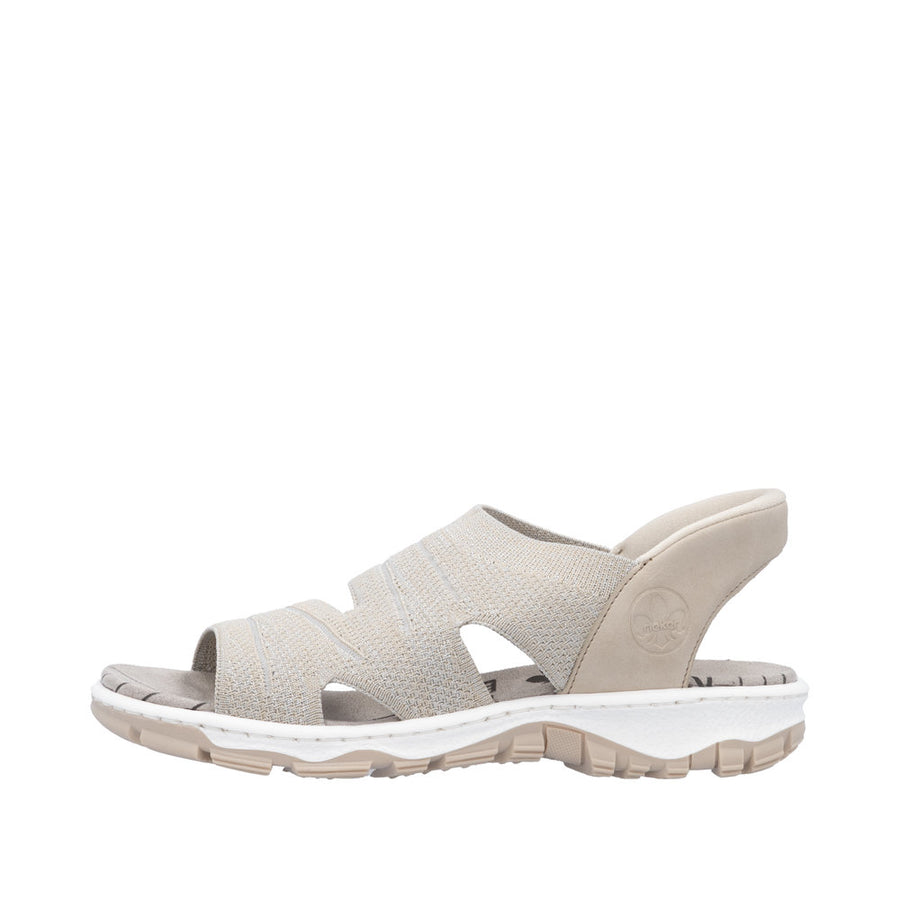 Rieker - 68895-64 - Stone/Ginger - Sandals